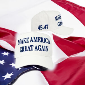 Official Trump MAGA 2024 White Hat Cap