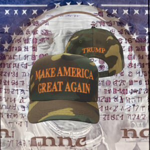 Official Trump MAGA 45-47 Camo Hat Cap