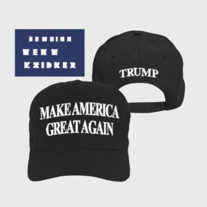 Official Trump MAGA 47 Black Hat Cap