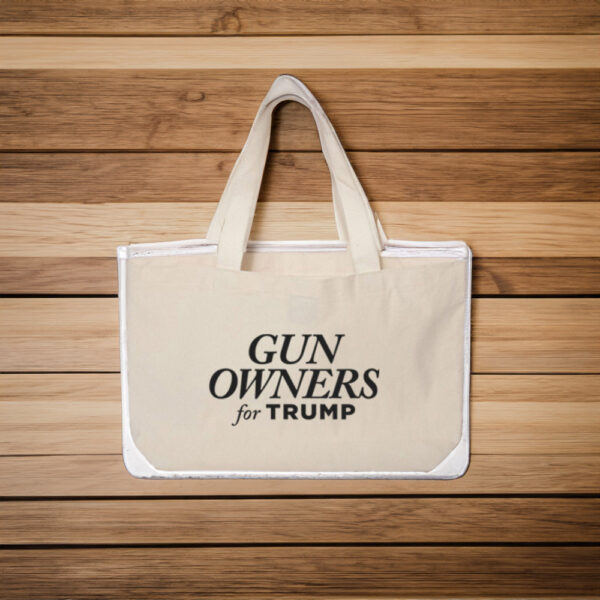 Gun Owners for Trump 2024 Canvas Tote Bags