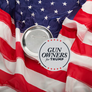 Gun Owners for Trump 3 Buttons