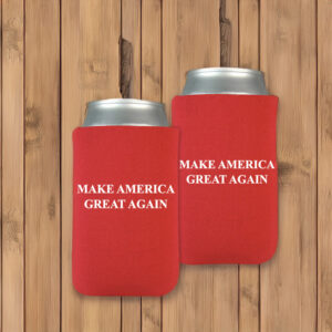 Trump 2024 Make America Great Again Red Beverage Coolers