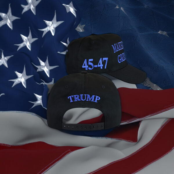 Trump Thin Blue Line MAGA Hat