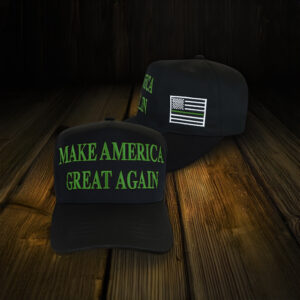 Trump Thin Green Line MAGA Hat