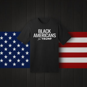 Black Americans for Trump Black Shirt