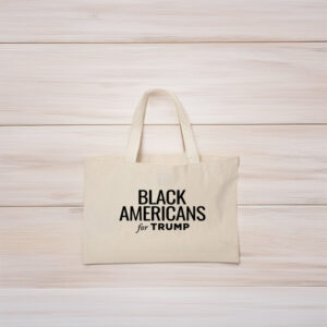 Black Americans for Trump Canvas Tote Bag