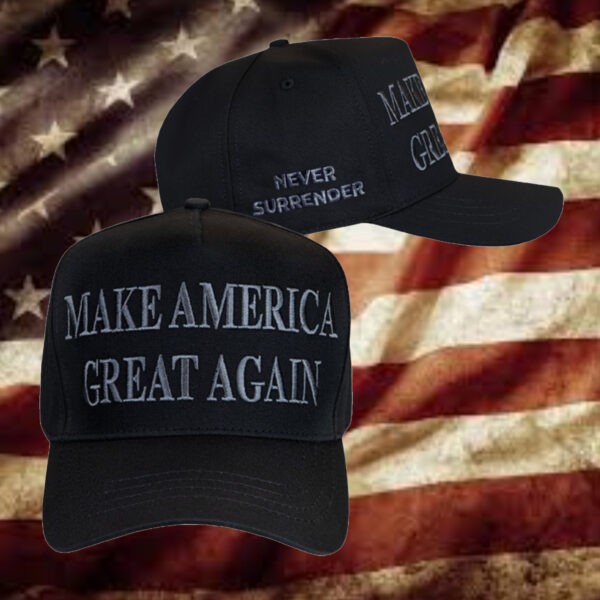 I’m releasing this NEVER SURRENDER BLACK MAGA Hat To Stand Against This Injustice!