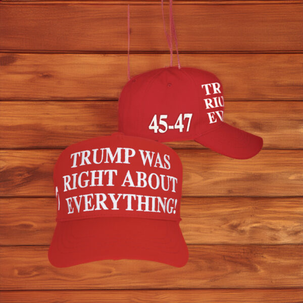 Trump 2024 Was Right About Everything Hat