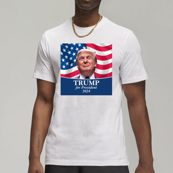 Donald Trump Photo - President T-Shirt 20243