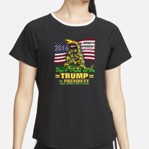 Donald Trump for President T-Shirt 20245