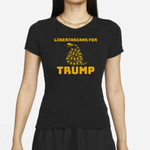 Libertarians For Trump Gadsden T-Shirt