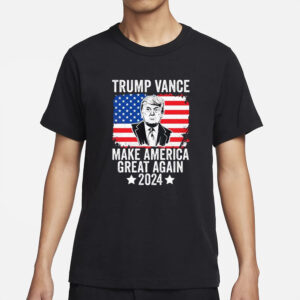 Official Trump Vance Make America Great Again Trump 2024 T-Shirt4