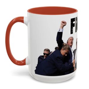 Trump 2024 Fight Coffee Mug Cup