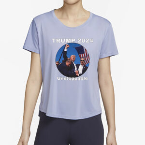 Trump 2024 Unstoppable Bloody Assassination Attempt T-Shirt2