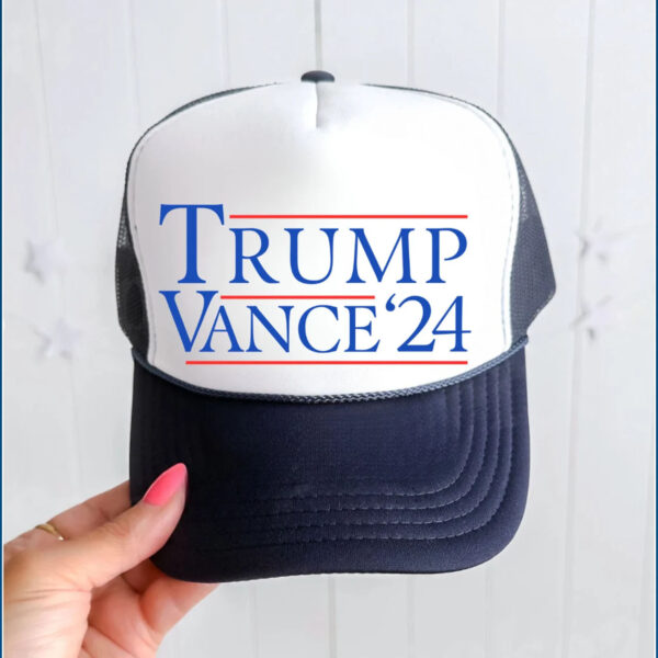 Trump Hat Trump Vance Hat Trump Vance Trucker Hat Donald Trump 2024 MAGA Hat President Trump Trump Merch Conservative Make America Great