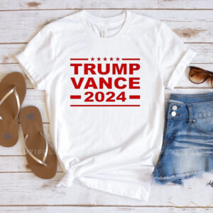 Trump Vance 2024 For President VP USA Election Patriotic Premium T-Shirt1