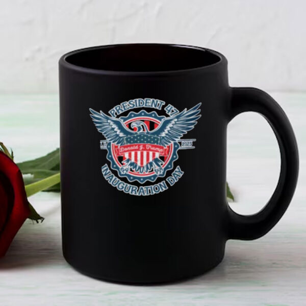 2025 Donald Trump Inauguration Mug, American President 47 Mug