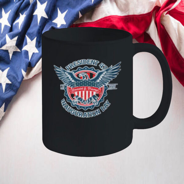 2025 Donald Trump Inauguration Mug, American President 47 Mug