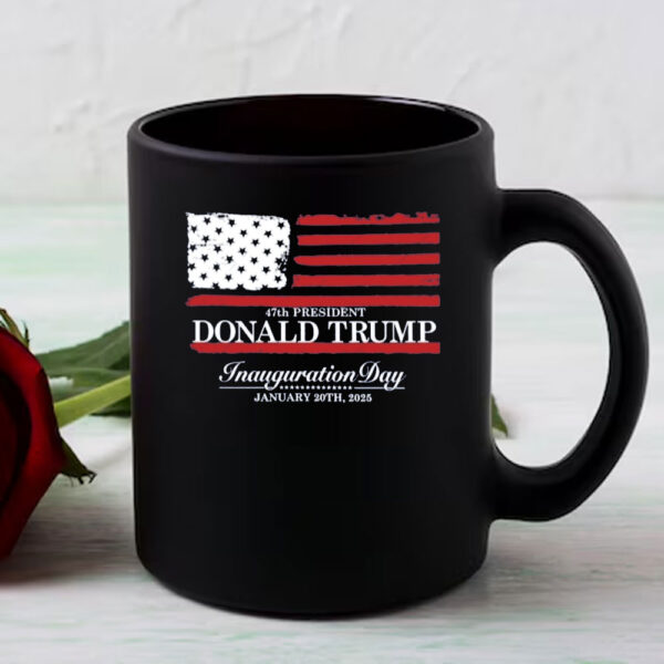 47th President Donald Trump Inauguration Day Mug, 45 47 Trump Mug