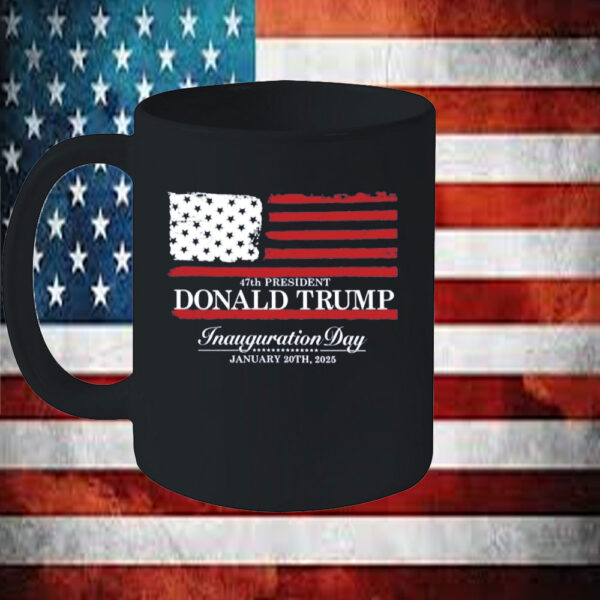 47th President Donald Trump Inauguration Day Mug, 45 47 Trump Mug