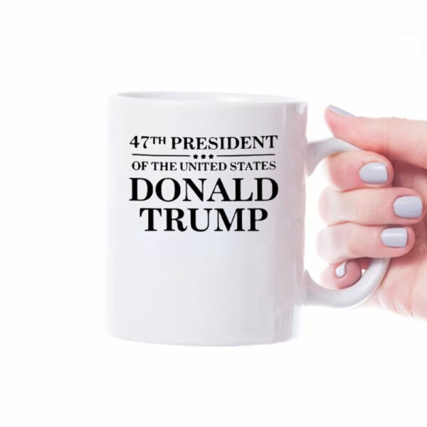 Donald Trump 47th President Of The United States White House Graphic Mugs