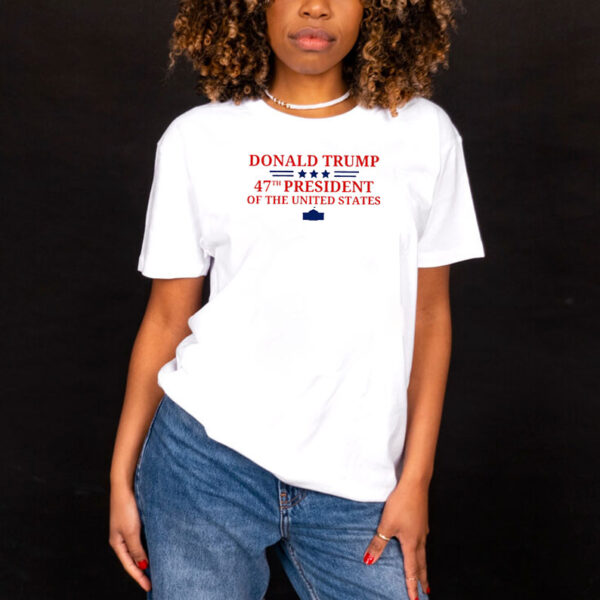 Donald Trump 47th President Of The United States White House Graphic T-Shirt