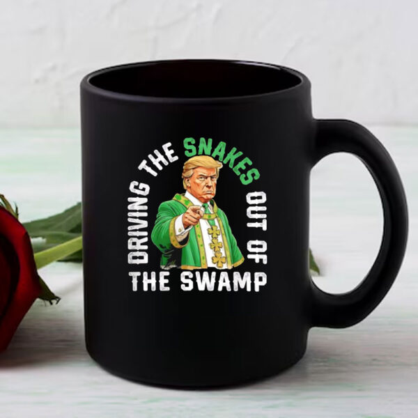 Driving The Snakes Out Of The Swamp Donald Trump Mug