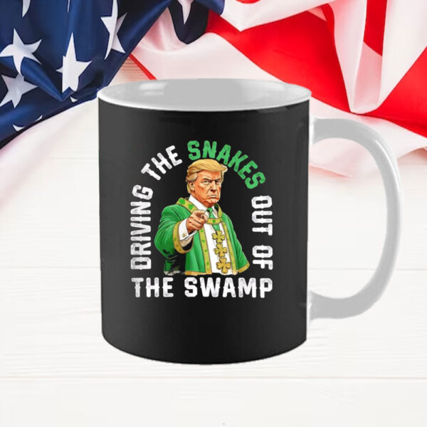 Driving The Snakes Out Of The Swamp Donald Trump Mug