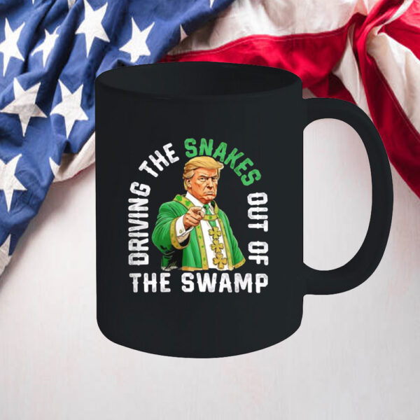 Driving The Snakes Out Of The Swamp Donald Trump Mug