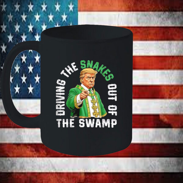 Driving The Snakes Out Of The Swamp Donald Trump Mug