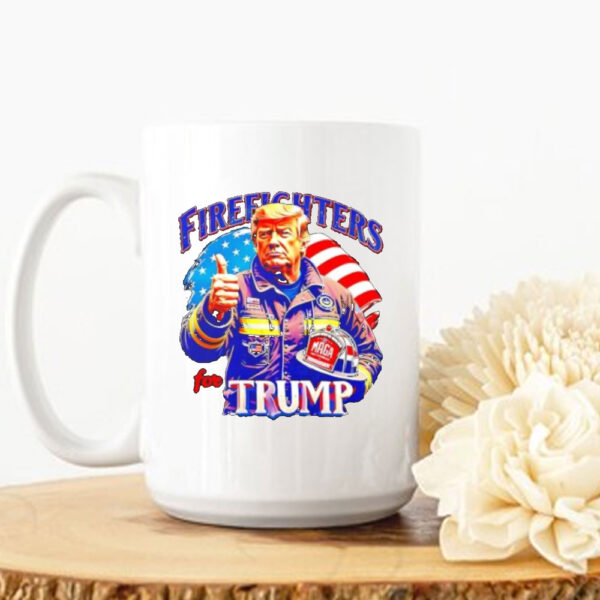 Firefighters for Trump Maga Stay Strong Los Angeles Mug