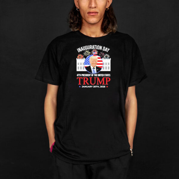 Funny Donald Trump Inauguration Day 2025 47th President January 20th, 2025 T-shirt