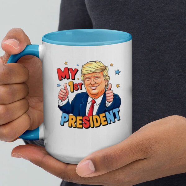 My 1st president Donald Trump cartoon Mug