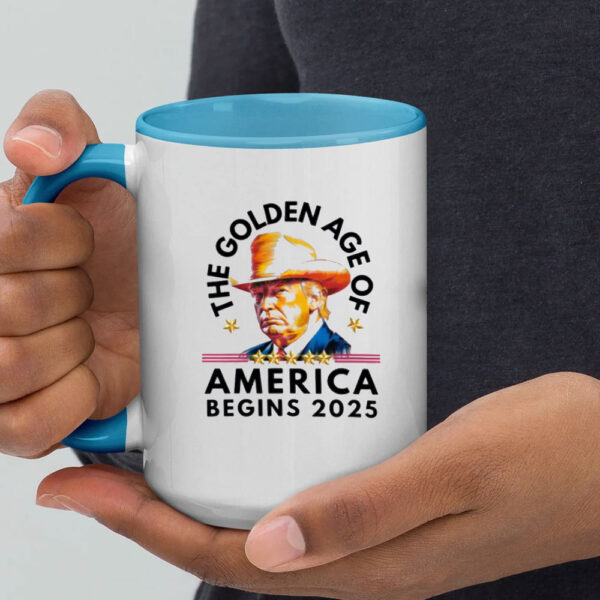 Trump Golden Age Begins Mug, Trump Inauguration Mug