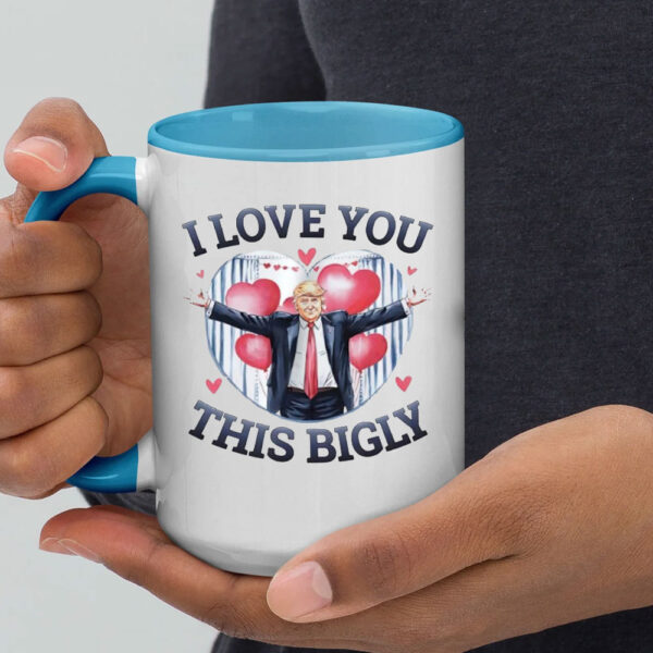 Trump I love you this bigly Valentine’s day Mug