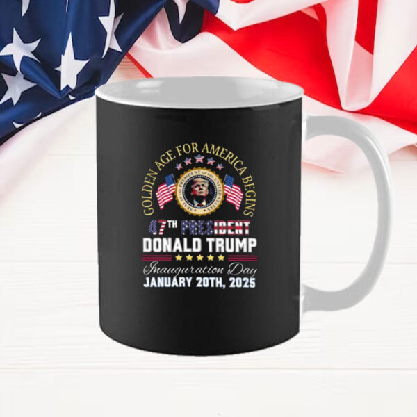 Trump Inauguration Day Mug, 47th President Donald Trump Inauguration Mug