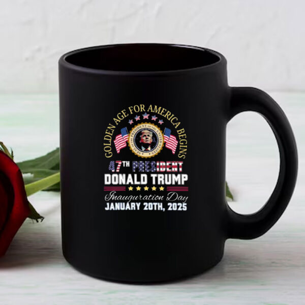 Trump Inauguration Day Mug, 47th President Donald Trump Inauguration Mug