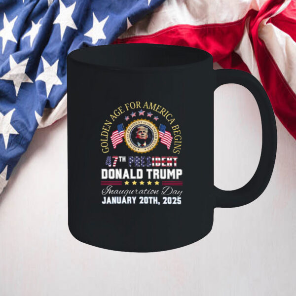 Trump Inauguration Day Mug, 47th President Donald Trump Inauguration Mug