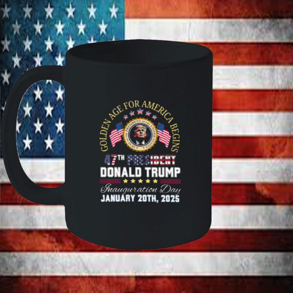 Trump Inauguration Day Mug, 47th President Donald Trump Inauguration Mug