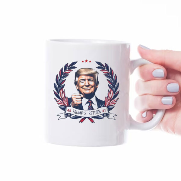 Trump Inauguration Day Mug, January 20th 2025 Donald J Trump 47th Victory MAGA Mug