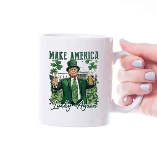 Trump Irish make America lucky again Mug