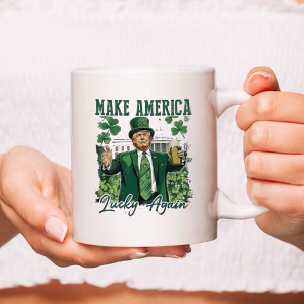 Trump Irish make America lucky again Mug