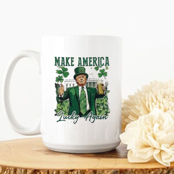 Trump Irish make America lucky again Mug