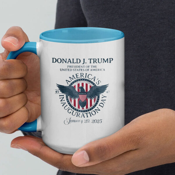 Trump Vance 2025 Inauguration Comfort Colors Mug, 47th US President Donald Trump Inauguration Day 2025 Mug